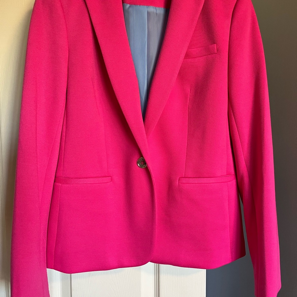 Tommy Hilfiger Vibrant Pink Women's Blazer